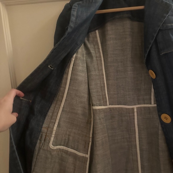 Marc Jacobs Denim (Jean) Trench Coat - Picture 4 of 4